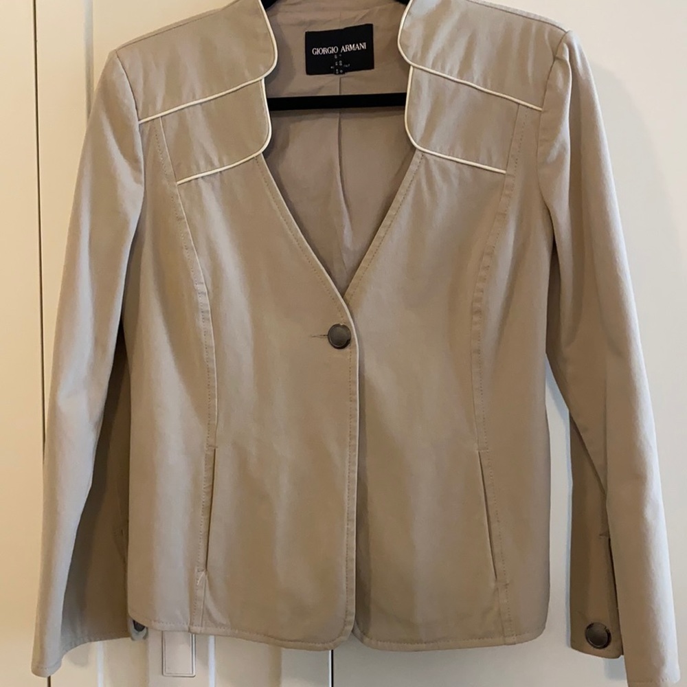 Giorgio Armani Jean jacket size 44
